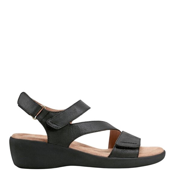 Easy Spirit Womens Kimberly Strappy Sandals SEKIMBERLY2 Black 6M - Picture 10 of 11